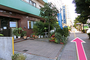 総武線「亀戸駅」からの道順11