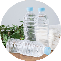 ご希望の方にはお持ちいただいた飲料水に「氣」を入れます。(初回のみ無料)